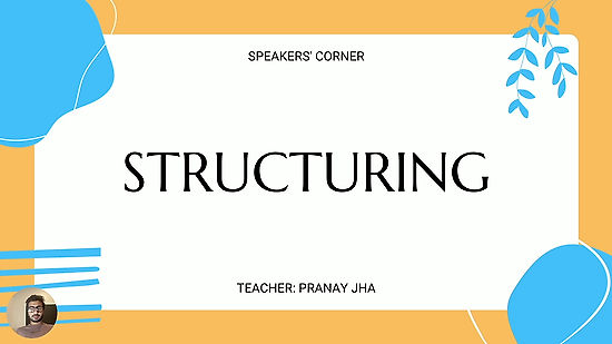Structuring Points — Primary School